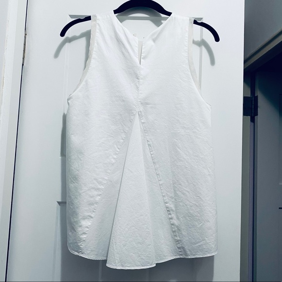 Alexis white sleeveless blouse - Picture 2 of 7